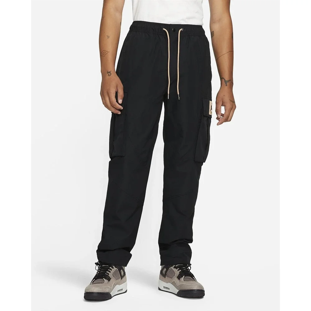 Jordan Flight Heritage Cargo Pants Men Size Small Black Hemp DC7450 010